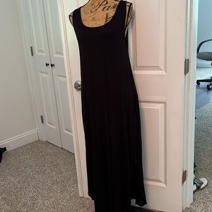 Black jersey dress